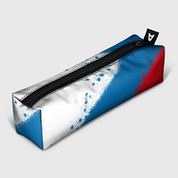 Пенал для ручек Российский триколор, цвет: 3D-принт