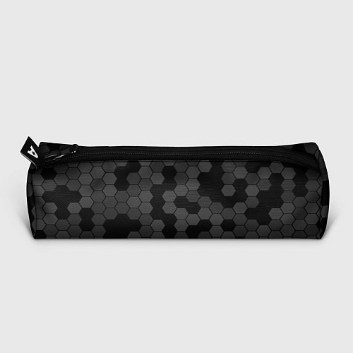 Пенал Камуфляж гексагон черный / 3D-принт – фото 3