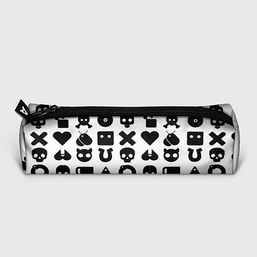Пенал Love death robots pattern white / 3D-принт – фото 3
