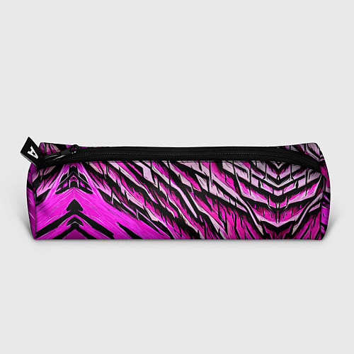 Пенал Розовые и чёрные полосы / 3D-принт – фото 3