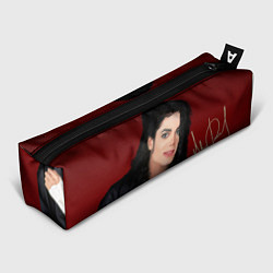 Пенал для ручек Michael Jackson с пантерой и автографом, цвет: 3D-принт
