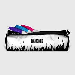 Пенал для ручек Ramones fire black rock, цвет: 3D-принт — фото 2