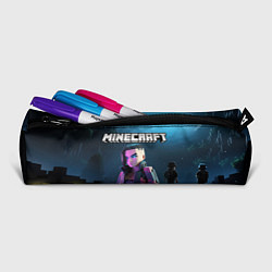 Пенал для ручек Minecraft woman cyberpunk, цвет: 3D-принт — фото 2