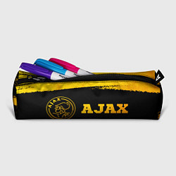 Пенал для ручек Ajax - gold gradient по-горизонтали, цвет: 3D-принт — фото 2