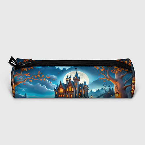 Пенал Ночь Хэллоуина тыквы и замок / 3D-принт – фото 3