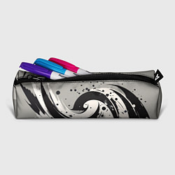 Пенал для ручек Инь-янь абстракция - нейроарт, цвет: 3D-принт — фото 2