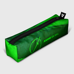 Пенал для ручек Akame ga Kill - green gradient по-горизонтали, цвет: 3D-принт