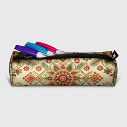 Пенал для ручек Русские классические узоры и орнамент, цвет: 3D-принт — фото 2