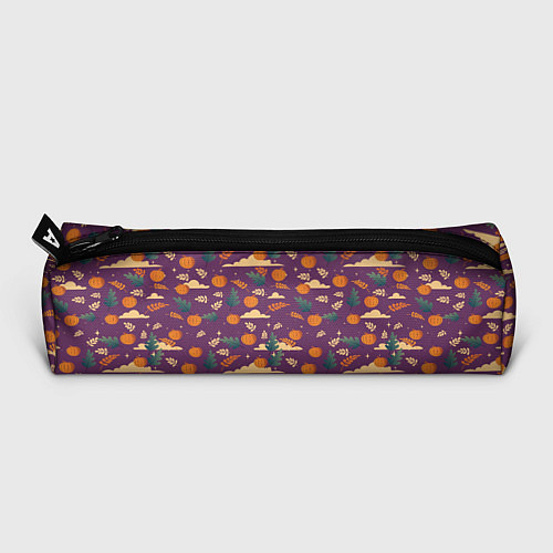 Пенал Маленькие тыквы на фиолетовом фоне / 3D-принт – фото 3