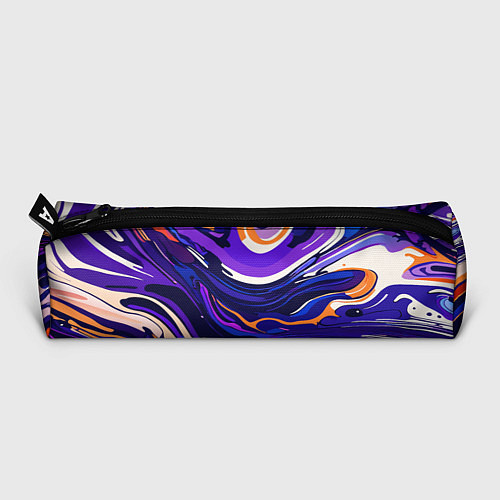 Пенал Разноцветная абстракция разводов / 3D-принт – фото 3