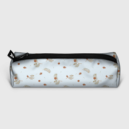 Пенал Зимние ветки сосны и шишки / 3D-принт – фото 3