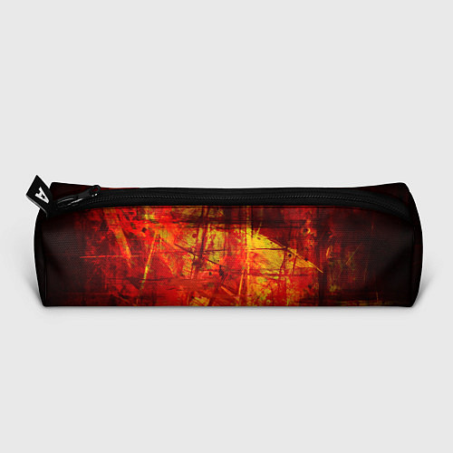 Пенал Абстракция - red grunge tear / 3D-принт – фото 3
