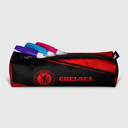 Пенал для ручек Chelsea - red gradient по-горизонтали, цвет: 3D-принт — фото 2