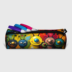 Пенал для ручек Арт с человечками, цвет: 3D-принт — фото 2