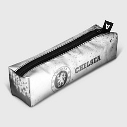 Пенал для ручек Chelsea - white gradient по-горизонтали, цвет: 3D-принт