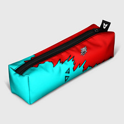 Пенал для ручек Ведьмак краски логотип, цвет: 3D-принт