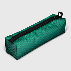Пенал для ручек Градиент текстурный бирюзовый с затемнением, цвет: 3D-принт