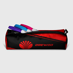 Пенал для ручек Daewoo - red gradient по-горизонтали, цвет: 3D-принт — фото 2