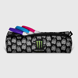 Пенал для ручек Monster energy медвежьи лапы, цвет: 3D-принт — фото 2
