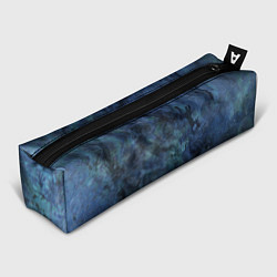 Пенал для ручек Абстракция - dark blue sea stone, цвет: 3D-принт