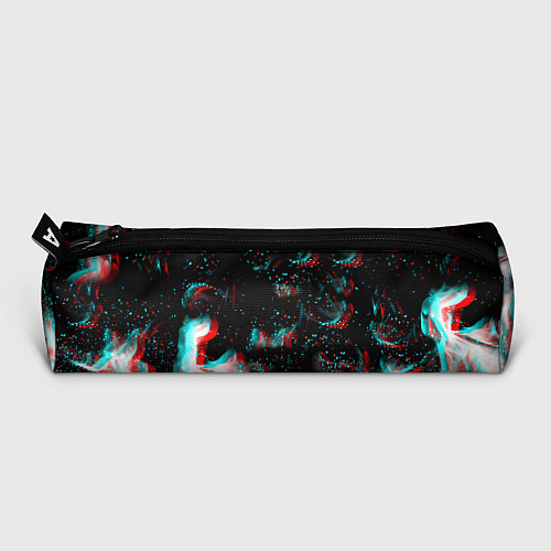 Пенал Monster energy огонь глитч / 3D-принт – фото 3