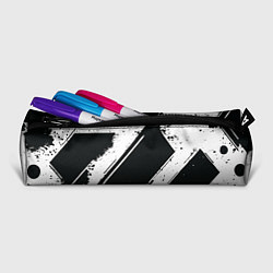 Пенал для ручек Color black white, цвет: 3D-принт — фото 2
