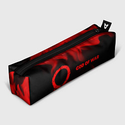 Пенал для ручек God of War - red gradient по-горизонтали, цвет: 3D-принт