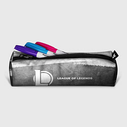 Пенал для ручек League of Legends - grey gradient по-горизонтали, цвет: 3D-принт — фото 2