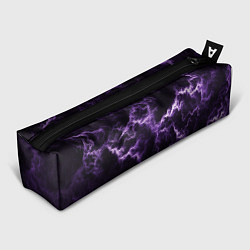 Пенал для ручек Lightning purple flicker, цвет: 3D-принт