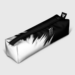 Пенал для ручек Monster energy белые штрихи, цвет: 3D-принт