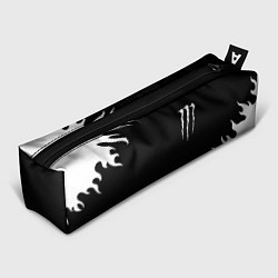 Пенал Monster energy белый огонь