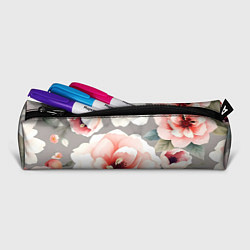 Пенал для ручек Нежные цветы, цвет: 3D-принт — фото 2