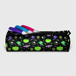 Пенал для ручек Halloween black pumpkin pattern, цвет: 3D-принт — фото 2