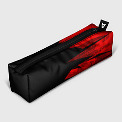 Пенал для ручек Color red black strip, цвет: 3D-принт