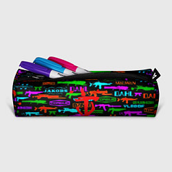 Пенал для ручек Doom шутер паттерн, цвет: 3D-принт — фото 2