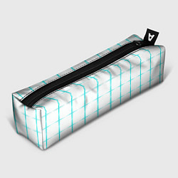 Пенал Color white light blue crosses