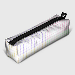Пенал для ручек Color white multicolored stripes, цвет: 3D-принт