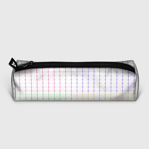 Пенал Color white multicolored stripes / 3D-принт – фото 3