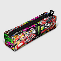 Пенал для ручек Monster energy steel brend, цвет: 3D-принт