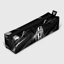 Пенал для ручек Juventus geometry stripes black, цвет: 3D-принт