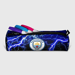 Пенал для ручек Манчестер сити молнии шторм, цвет: 3D-принт — фото 2