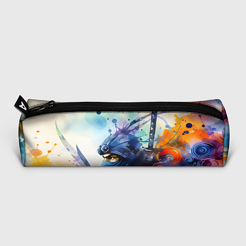 Пенал Японский ниндзя - акварельный набросок / 3D-принт – фото 3