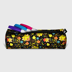 Пенал для ручек Хохлома узор, цвет: 3D-принт — фото 2