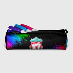 Пенал для ручек Liverpool краски градиент, цвет: 3D-принт — фото 2