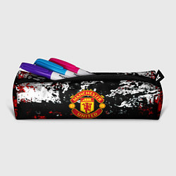 Пенал для ручек Манчестер Юнайтед краски, цвет: 3D-принт — фото 2