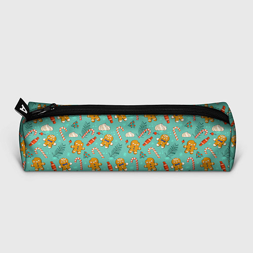 Пенал Новогодний паттерн печенье с конфетами / 3D-принт – фото 3