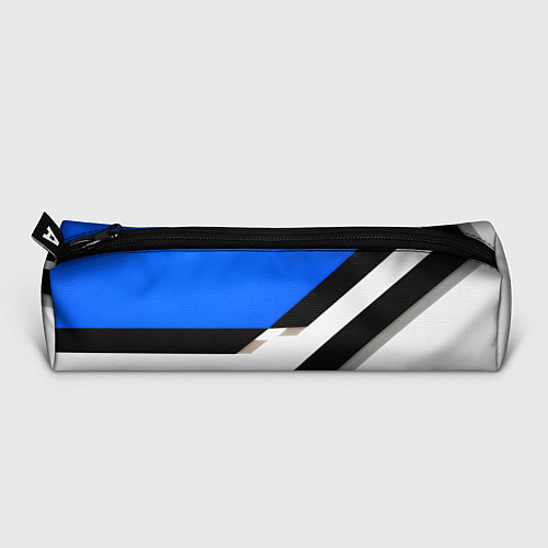 Пенал Лестер сити геометрия полосы / 3D-принт – фото 3