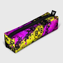 Пенал для ручек Borussia абстрактные краски текстура, цвет: 3D-принт