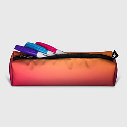Пенал для ручек Color orange pink, цвет: 3D-принт — фото 2