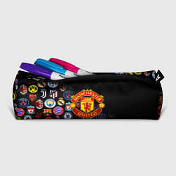 Пенал для ручек Манчестер логотипы команд, цвет: 3D-принт — фото 2